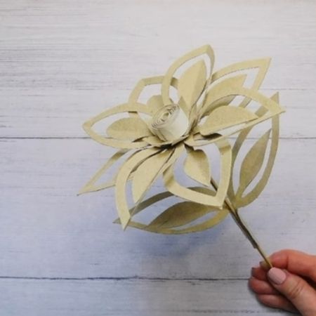 Blumen basteln