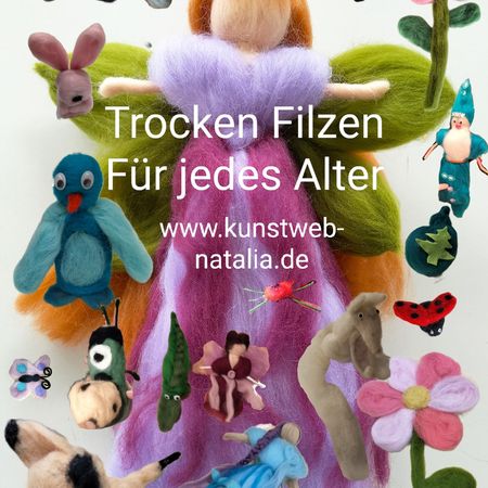 weitere Filzbeispiele für Erwachsene