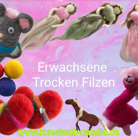 Filzbeispiele für Erwachsene